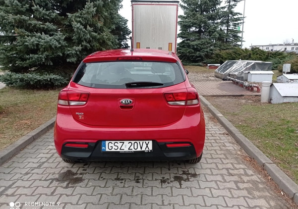 Kia Rio cena 32900 przebieg: 255000, rok produkcji 2017 z Dzierzgoń małe 79